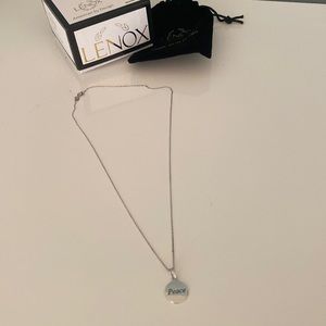 Lennox Sterling Silver “Peace Necklace”